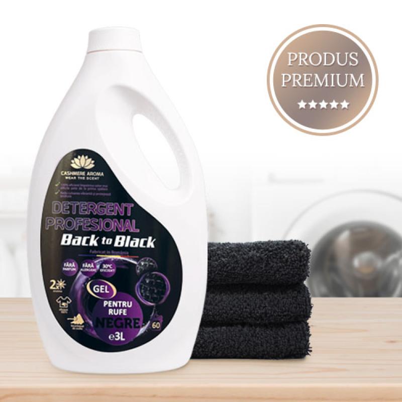 Detergent profesional rufe negre Back to Black 3L