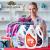 Pachet 2 + 1 Detergenți Cashmere Stainless- Detergent rufe delicate 3L+Detergent rufe albe&colorate 3L+ CADOU Detergent rufe negre 3L