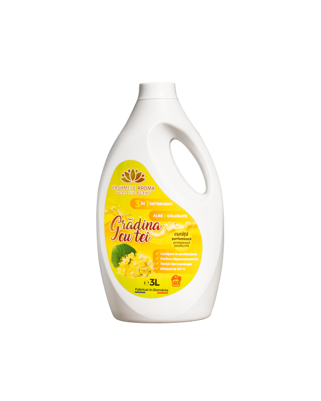 Detergent albe/colorate 3L Grădina cu Tei