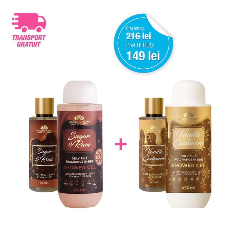 Pachet Promoțional Sugar Rum & Vanilla Cashmere 2x2