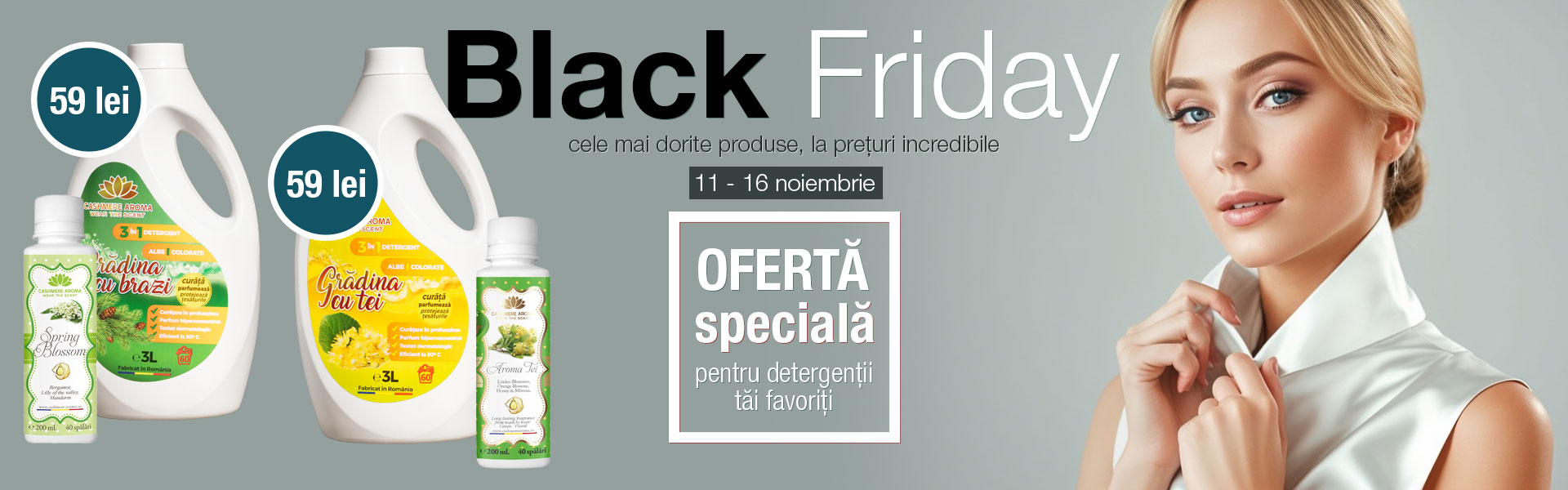 Detergenți Grădinile României