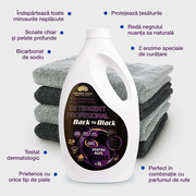 Detergent profesional rufe negre Back to Black ( fara Parfum) 3L