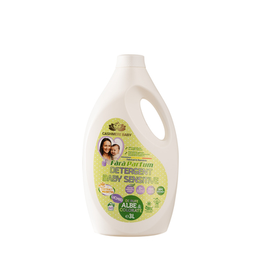 Detergent Baby sensitive, fara parfum 3L/ 60 sp