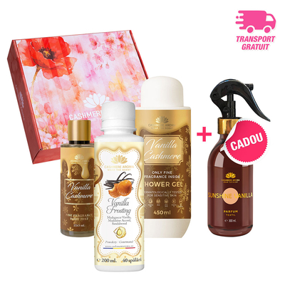 Set cadou Vanilla Wonderland 3+1  GRATUIT