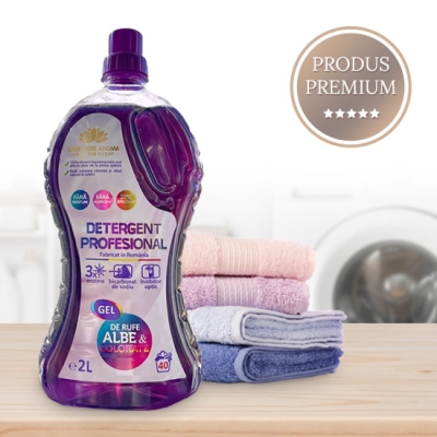 Detergent Profesional rufe albe & colorate , 2L
