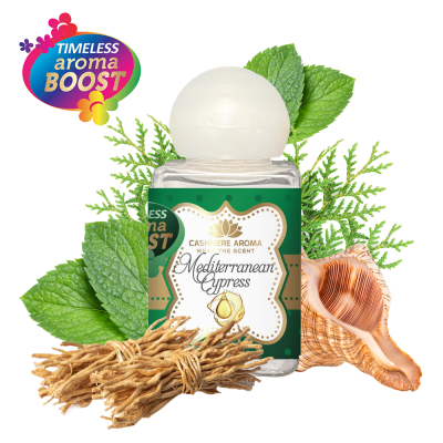 Tester parfum de rufe Mediterranean Cypress, "Timeless Aroma Boost", 30 ml