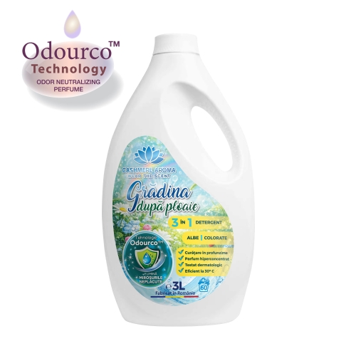 Detergent albe/colorate 3L Grădina dupa Ploaie