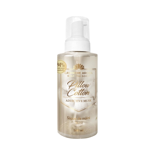 Pillow Cotton Addictive Musk, Sapun de maini spuma, 500ml