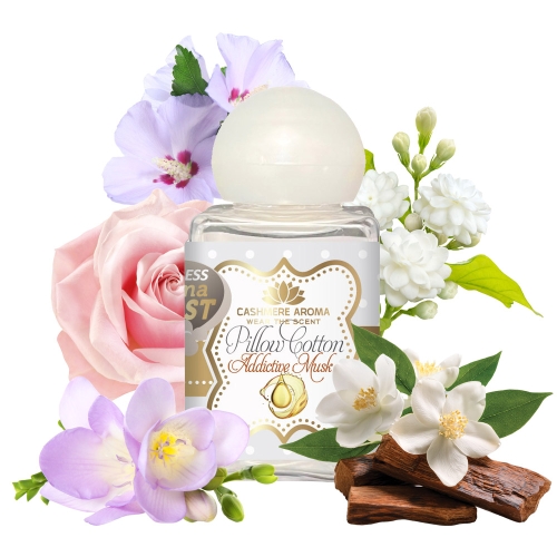 Tester parfum de rufe Pillow Cotton Addictive Musk, Timeless Aroma Boost, 30ml