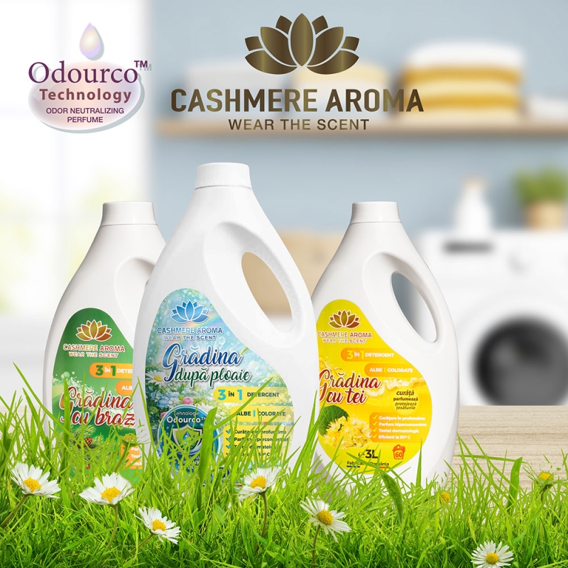 Pachet Trilogia Gradinilor detergenți rufe albe/colorate 3 X 3L