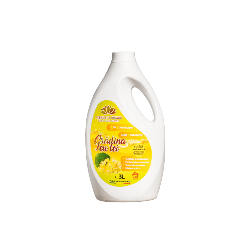 Detergent albe/colorate 3L Grădina cu Tei