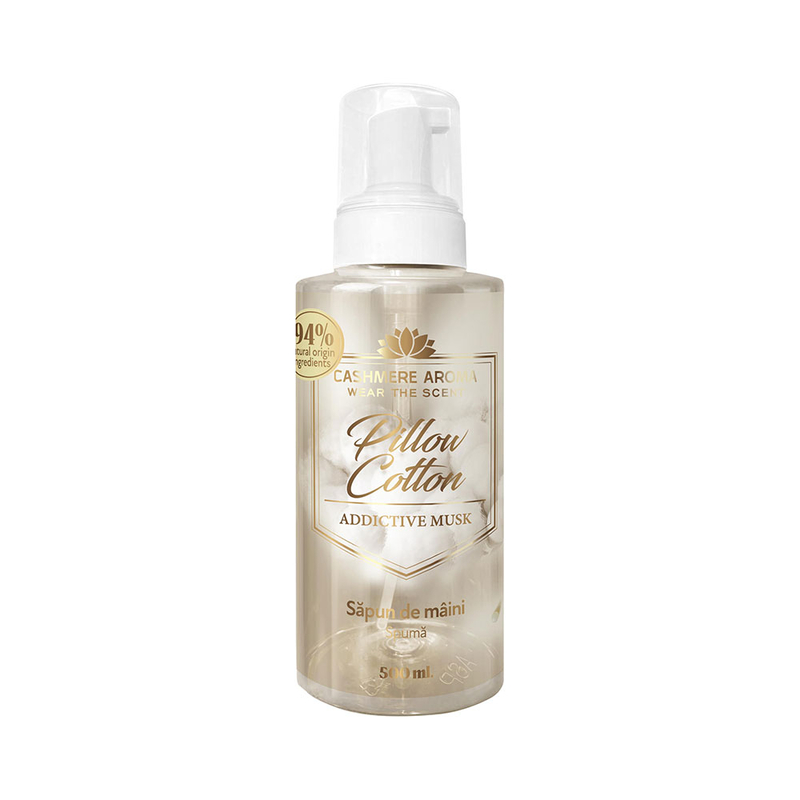 Pillow Cotton Addictive Musk, Sapun de maini spuma, 500ml