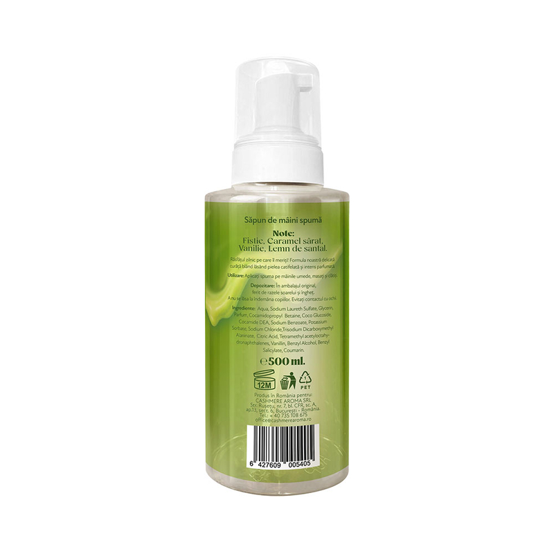 Pistachio Crush, Sapun de maini spuma, 500ml