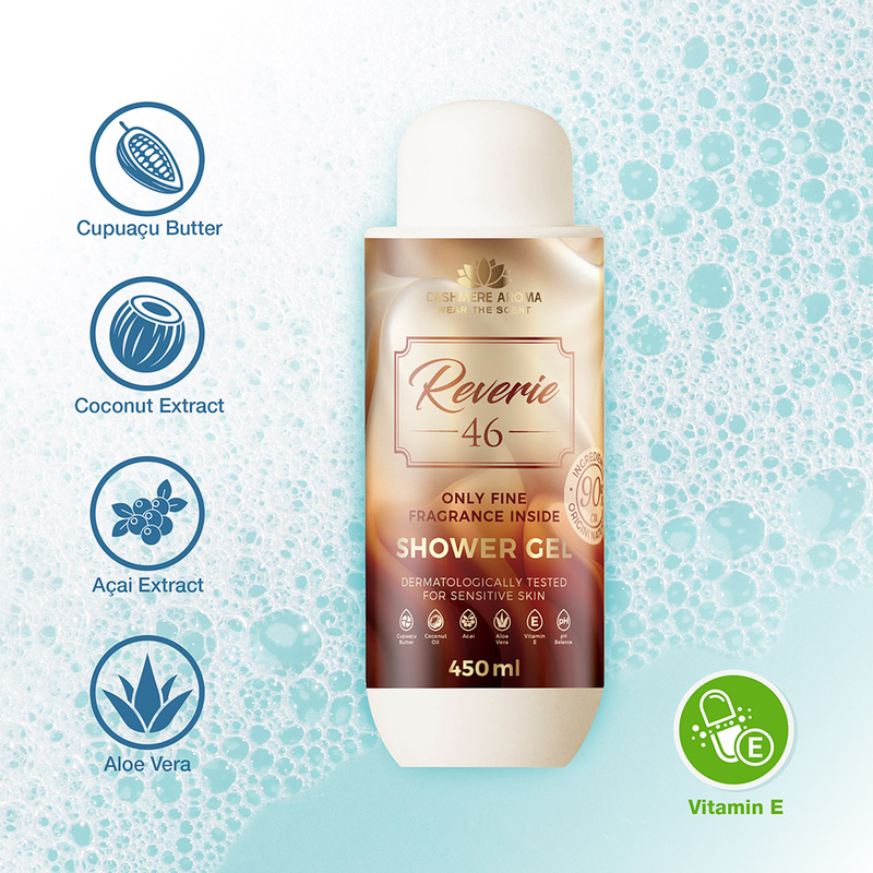 Gel de dus REVERIE 46 Editie limitata, 450 ml