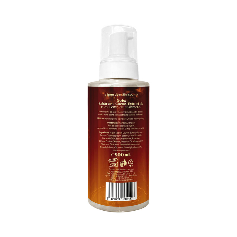 Sugar & Rum, Sapun de maini spuma, 500 ml